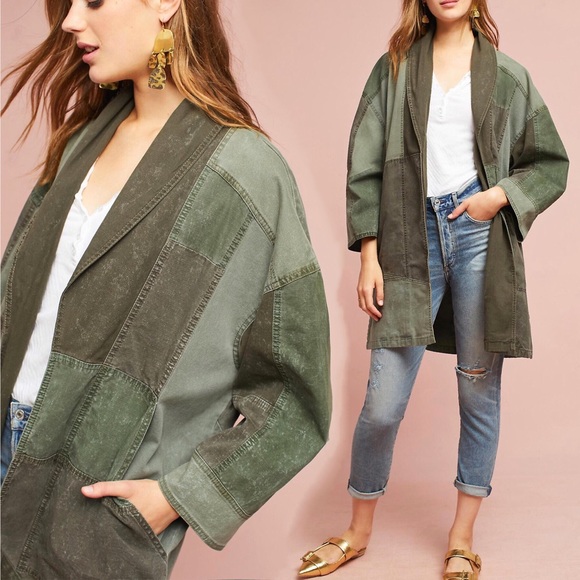 Anthropologie Jackets & Blazers - Anthropologie Hei Hei Utility Kimono Jacket